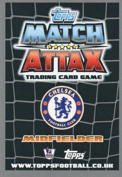 2011-12 Topps Match Attax Premier League Extra #M5 Juan Mata Back
