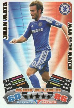 2011-12 Topps Match Attax Premier League Extra #M5 Juan Mata Front