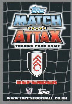 2011-12 Topps Match Attax Premier League Extra #M7 Brede Hangeland Back