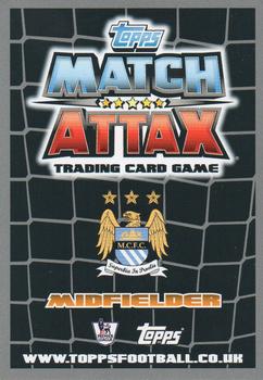 2011-12 Topps Match Attax Premier League Extra #M9 Yaya Toure Back