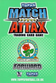 2010-11 Topps Match Attax Premier League Extra #U13 Jason Roberts Back