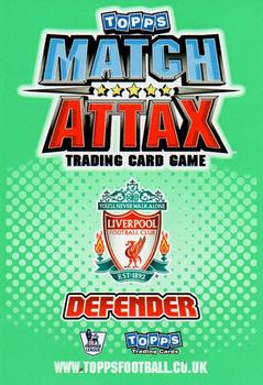 2010-11 Topps Match Attax Premier League Extra #U23 Martin Kelly Back
