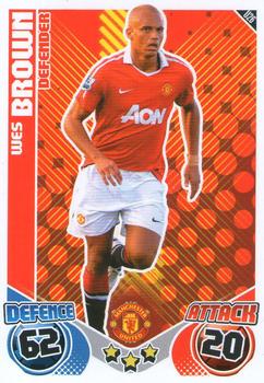 2010-11 Topps Match Attax Premier League Extra #U26 Wes Brown Front