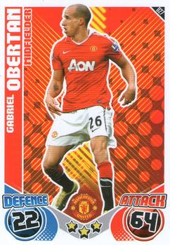 2010-11 Topps Match Attax Premier League Extra #U27 Gabriel Obertan Front
