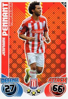2010-11 Topps Match Attax Premier League Extra #U36 Jermaine Pennant Front