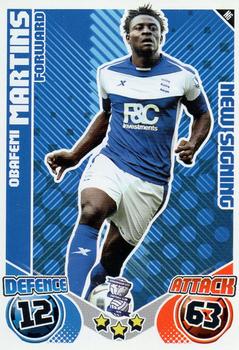 2010-11 Topps Match Attax Premier League Extra #N6 Obafemi Martins Front