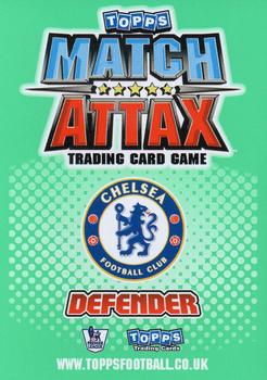 2010-11 Topps Match Attax Premier League Extra #C7 John Terry Back