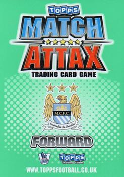 2010-11 Topps Match Attax Premier League Extra #C11 Carlos Tevez Back
