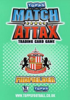 2010-11 Topps Match Attax Premier League Extra #C15 Lee Cattermole Back