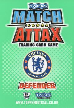 2010-11 Topps Match Attax Premier League Extra #M7 David Luiz Back