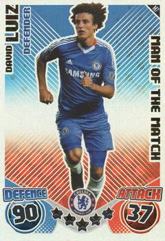 2010-11 Topps Match Attax Premier League Extra #M7 David Luiz Front