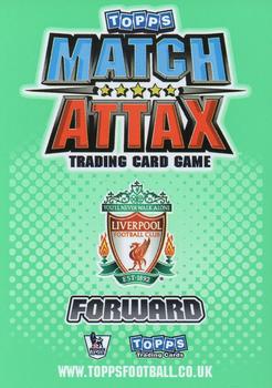 2010-11 Topps Match Attax Premier League Extra #H4 Andy Carroll Back