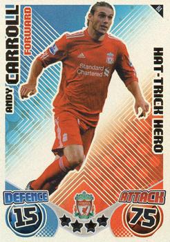 2010-11 Topps Match Attax Premier League Extra #H4 Andy Carroll Front