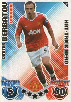 2010-11 Topps Match Attax Premier League Extra #H6 Dimitar Berbatov Front