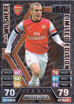 2013-14 Topps Match Attax Premier League - Limited Edition Bronze #LE2 Jack Wilshere Front