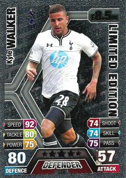 2013-14 Topps Match Attax Premier League - Limited Edition Silver #LE6 Kyle Walker Front
