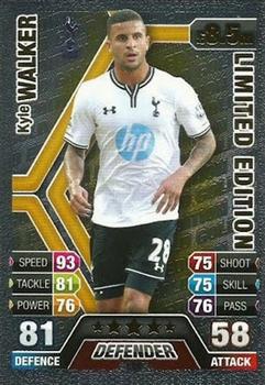 2013-14 Topps Match Attax Premier League - Limited Edition Gold #LE6 Kyle Walker Front