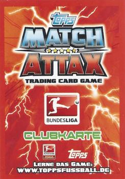 2013-14 Topps Match Attax Bundesliga #109 SC Freiburg Club-Logo Back