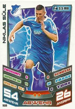 2013-14 Topps Match Attax Bundesliga #168 Niklas Sule Front