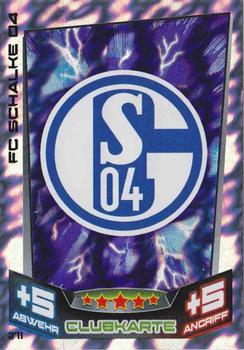 2013-14 Topps Match Attax Bundesliga #271 FC Schalke Club-Logo Front