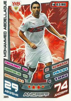 2013-14 Topps Match Attax Bundesliga #305 Mohammed Abdellaoue Front
