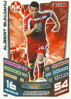 2013-14 Topps Match Attax Bundesliga #418 Albert Bunjaku Front