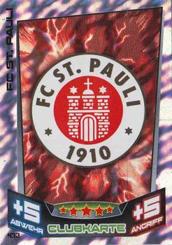 2013-14 Topps Match Attax Bundesliga #432 FC St. Pauli Club-Logo Front