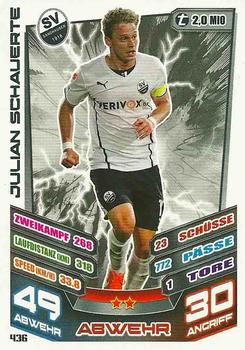 2013-14 Topps Match Attax Bundesliga #436 Julian Schauerte Front