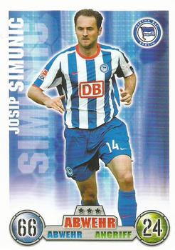 2008-09 Topps Match Attax Bundesliga #2 Josip Simunic Front