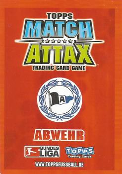 2008-09 Topps Match Attax Bundesliga #21 Markus Schuler Back