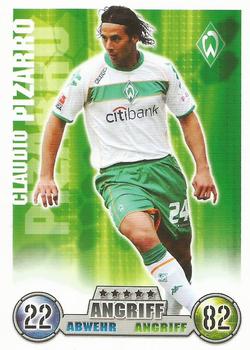 2008-09 Topps Match Attax Bundesliga #68 Claudio Pizarro Front