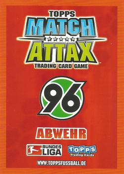 2008-09 Topps Match Attax Bundesliga #145 Frank Fahrenhorst Back