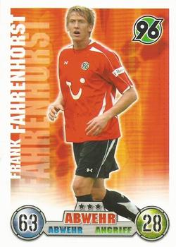 2008-09 Topps Match Attax Bundesliga #145 Frank Fahrenhorst Front
