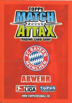 2008-09 Topps Match Attax Bundesliga #255 Daniel van Buyten Back