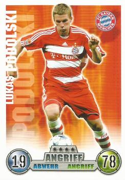 2008-09 Topps Match Attax Bundesliga #267 Lukas Podolski Front