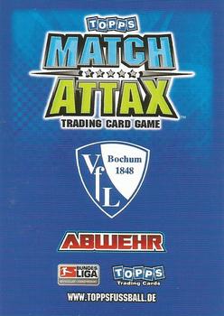 2009-10 Topps Match Attax Bundesliga #25 Marc Pfertzel Back