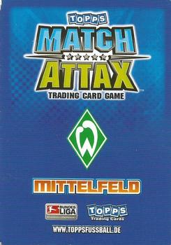 2009-10 Topps Match Attax Bundesliga #47 Marko Marin Back