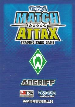 2009-10 Topps Match Attax Bundesliga #53 Aaron Hunt Back