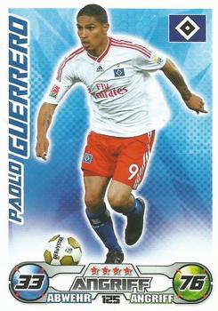 2009-10 Topps Match Attax Bundesliga #125 Paolo Guerrero Front