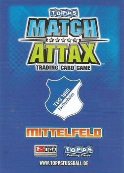 2009-10 Topps Match Attax Bundesliga #158 Tobias Weis Back