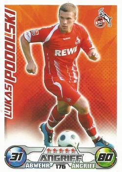 2009-10 Topps Match Attax Bundesliga #176 Lukas Podolski Front