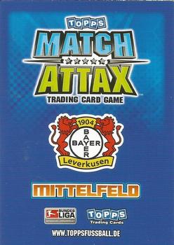2009-10 Topps Match Attax Bundesliga #190 Tranquillo Barnetta Back
