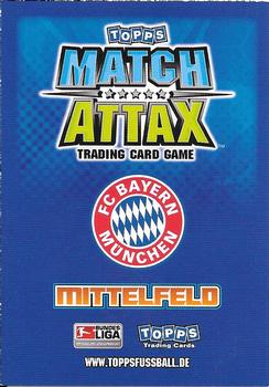 2009-10 Topps Match Attax Bundesliga #243 Bastian Schweinsteiger Back