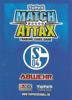 2009-10 Topps Match Attax Bundesliga #277 Benedikt Howedes Back