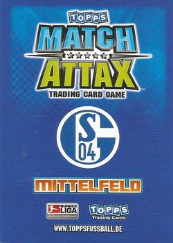 2009-10 Topps Match Attax Bundesliga #281 Lewis Holtby Back