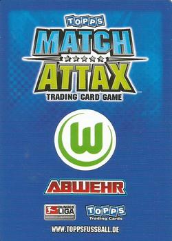 2009-10 Topps Match Attax Bundesliga #312 Andrea Barzagli Back