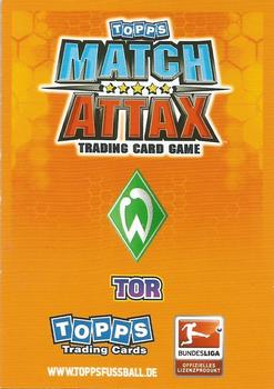 2010-11 Topps Match Attax Bundesliga #1 Tim Wiese Back