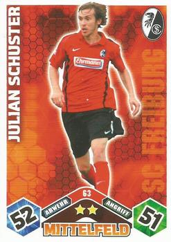 2010-11 Topps Match Attax Bundesliga #63 Julian Schuster Front