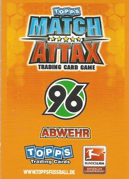 2010-11 Topps Match Attax Bundesliga #92 Emanuel Pogatetz Back