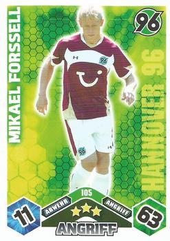 2010-11 Topps Match Attax Bundesliga #105 Mikael Forssell Front